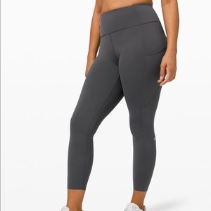 Lululemon fast and free tights 25 inch size 4